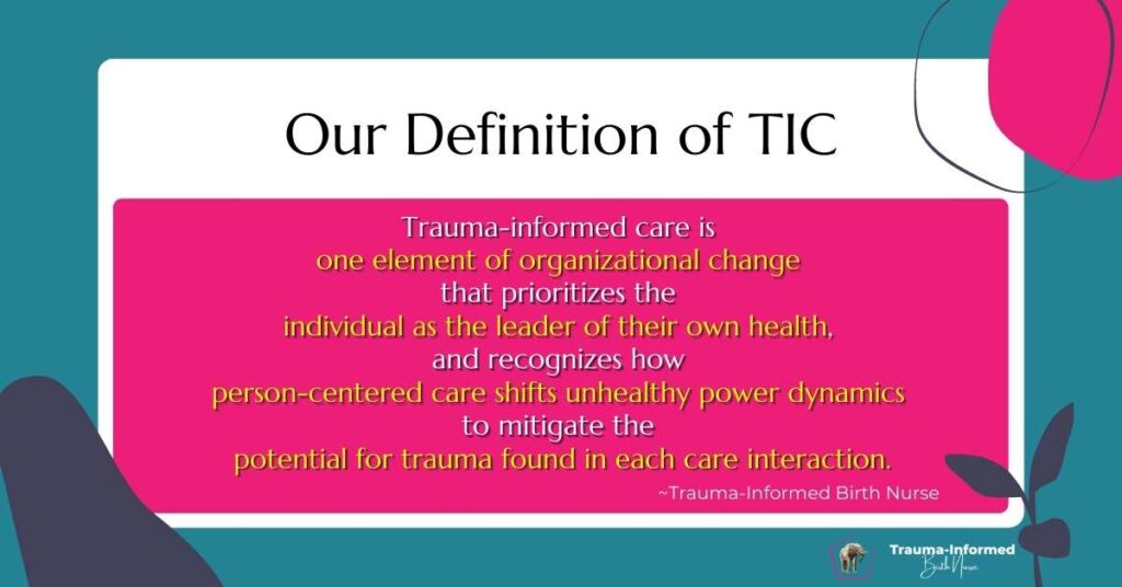 intro to trauma informed care